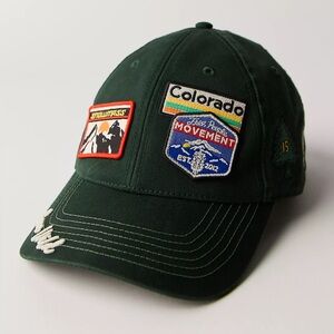 Free People X Needle and Thread Mountain Made Baseball Hat